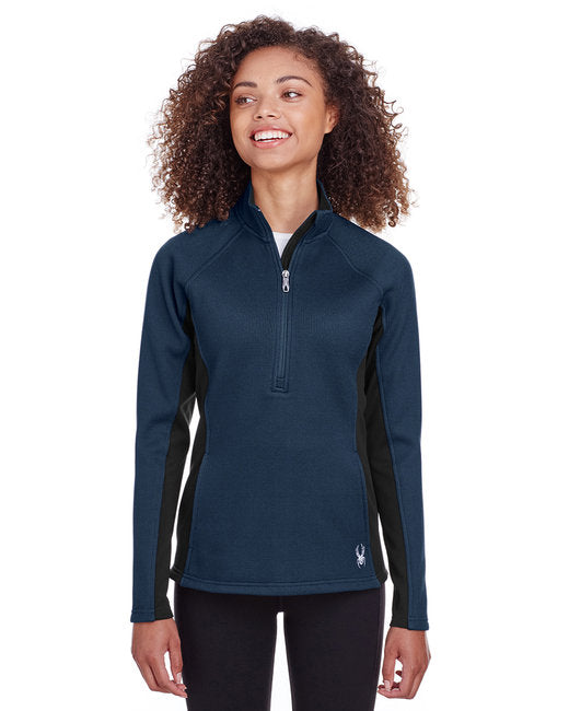 SPYDER Women's Constant Half-Zip Sweater Fleece Jacket